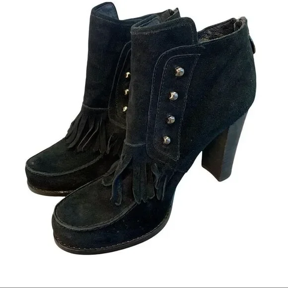 𝅺PEGABO Vanboe black ankle bootie size 39 - Picture 3 of 8